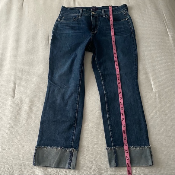 NYJD Marnie Cropped Raw Hem Jeans - Picture 13 of 15